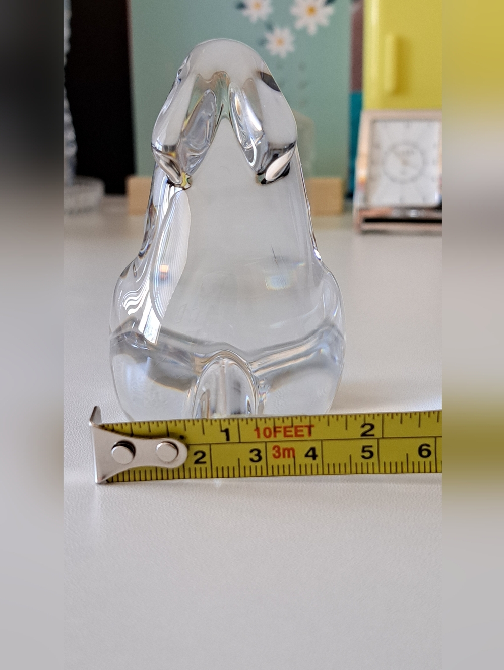 Baccarat France Crystal Rabbit Paperweight - Picture 8 of 10